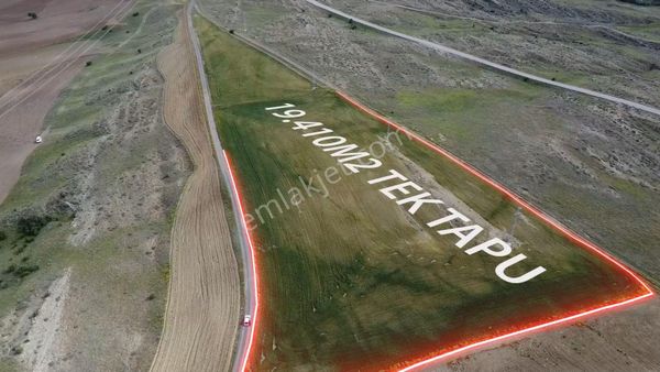 Ankara Polatlı Macun Asfalt Cephe Tek Tapu 19.410m2 (bağ Bahçeye Uygun)