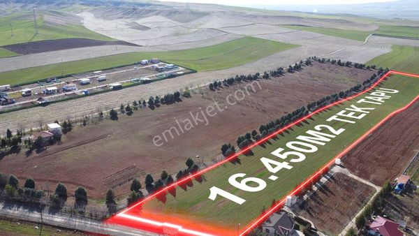 Ankara Polatlı Macun 16.450m² Tek Tapu 1/5000 Konut İmarlı Müstakil Parsel