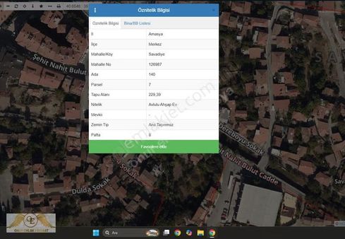 Onur Emlak,tan Savadiyede Satılık Arsa