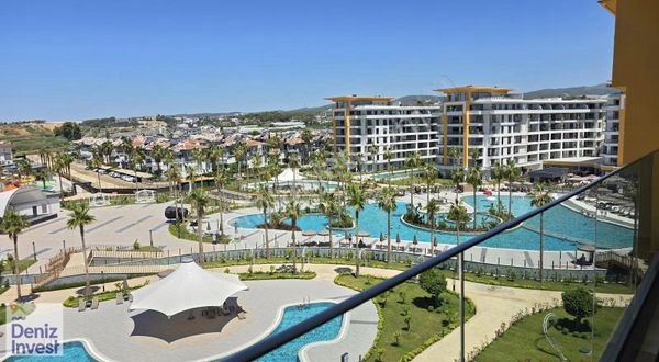 Alanya Türkler Azura World Rez 1+1:70m2 Lüxs Eşyalı Kiralık Dair