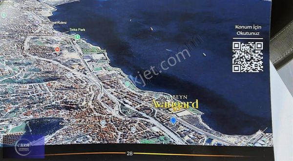 Enka'dan Plajyolunda Deniz Manzaralı Lüx Daireler