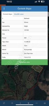 Balıkesir/gönen/söğüt Mah.satılık Tarla