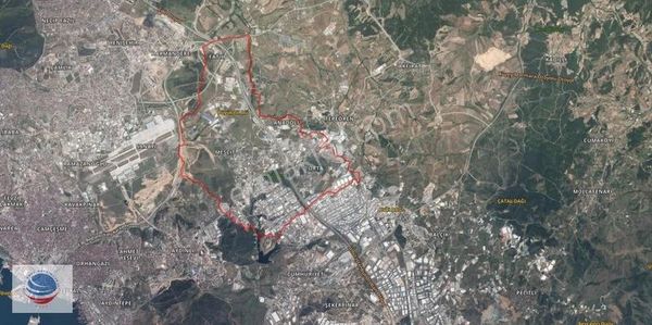 Tuzla Orhanlı'da Satılık 31000 M² Sanayi İmarlı Arsa