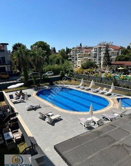 Günaydın Emlak'tan Antalya Sidede Satılık 1+0 Eşyalı Havuzlu Sitede Stüdyo Daire