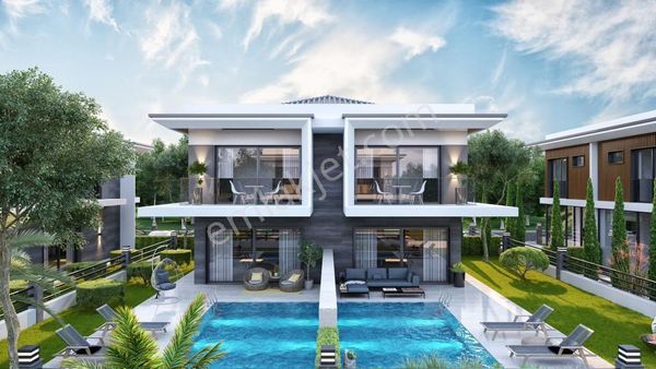 Kuşadası Davutlar'da Projeden 3+1 Özel Havuzlu Satılık Villalar