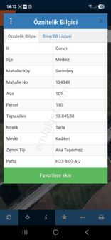 Milenyum19 Emlaktan Saımbey Köyümde Satlık Tarla