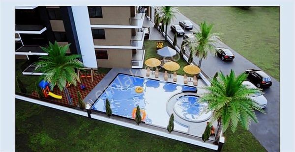 Erdemli Devlet Has. Yakın1+1 85 M2 Ocak Sonu Teslimhavuzlu Daire