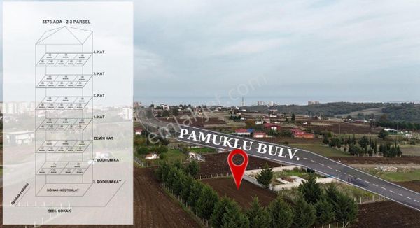 Pamuklu Bulvarında 46 Adet 1+1 Lik 1100 M2 Satılık Arsa
