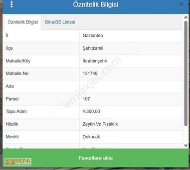 Repa Gayrimenkul İbrahim Gölbaşı'dan İbrahimşehir Satılık Arazi