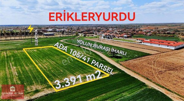 Kırklareli Babaeski Erikleryurdu İmara Sınır 3.391 M2 Satılık