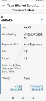 Tek Tapu Fırsat Tarla