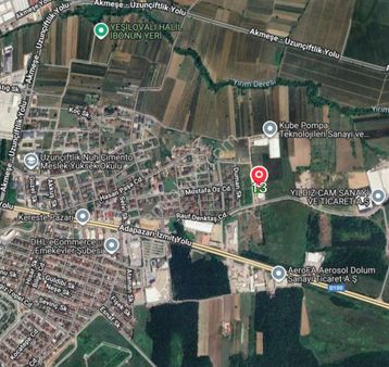 Century21 Project'den Uzunçiftlik Mah.de Satılık Sanayii Arsası