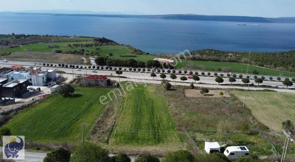 Çanakkale İntepe'de Boğaz Manzaralı Satılık İmarlı 408 M2 Arsa..