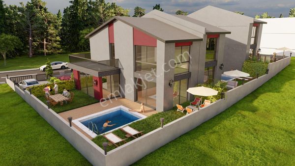 Eskişehir Eğriöz'de Şahsi Havuzlu Satılık Fırsat Villa