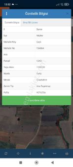 Bursa Nilüfer Çaylı Mahallesi Satılık 7.000 Mt2 Tarla