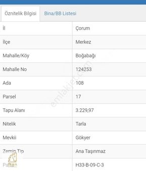 Truvadan Boğabağında *tekliflere Açık* Satılık Tarla