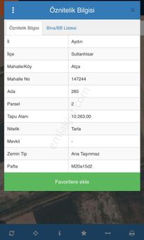 🌾 Nazilli Atça’da Satılık Tarla – 10.5 Dönüm (suyu Var)