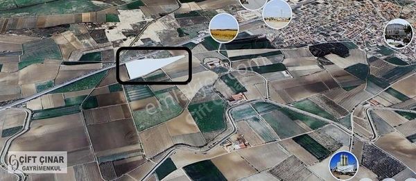 Salihli Durasıllı'da Yola 75 M Cepheli Sanayi İmarlı Arsa