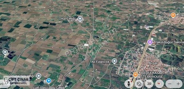 Turgutlu 10.mıntıka'da Orka Çiftliği Yakını Bakımlı Bahçe