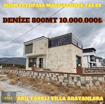 Acil Maliyetine Satılık Villa Denize 800 Mt Köşe Konumda