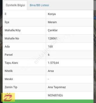 Çarıklar Müstakil Arsa