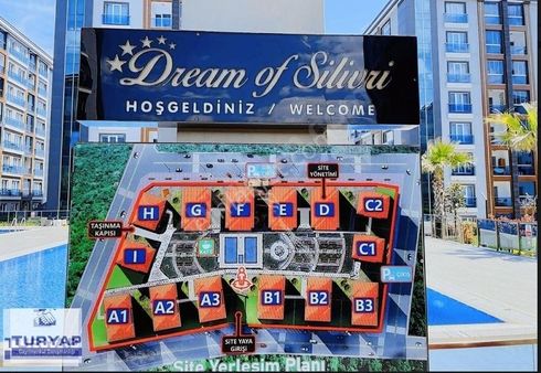 Silivri Bayburtlu Dream Of Sitesinde 3+1 Kiralık Daire