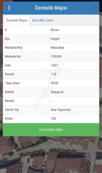 İnegöl Mesudiyede Satılık Müstakil Ev