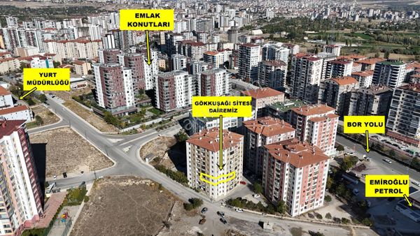 E.gökal Gökkuşağı Sitesi ! Bor Yolu Geniş 4+1 Mükemmel Konum !