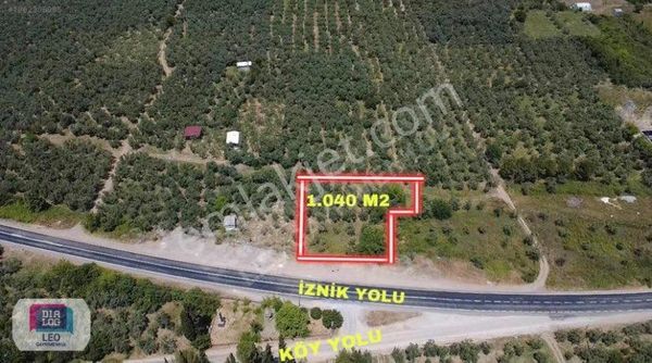 Dilaog Leo'dan Dutluca Köyünde İznik Yoluna Cephe Satılık Tarla