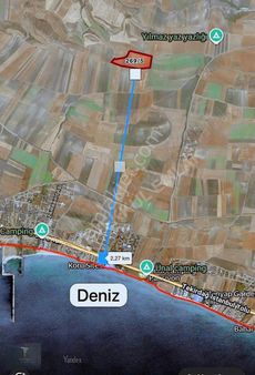 Deniz Manzaralı Yola Cephe Kupun Arsa