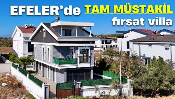 Didim Efeler’de Satılık Fırsat Villa