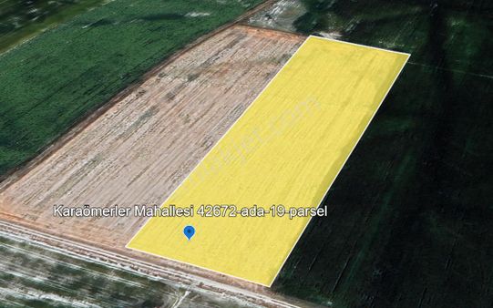Karaömerler'de Yatırımlık Tarla 995 M2 Satılık Hisse
