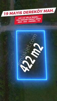 Evim-nur'dan Dereköy Mh 422m2 3 Kata İmarlı Fırsat Arsa