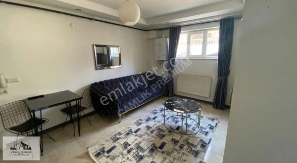Asmalıevler'de Kiralık 1+1 Bahçeli Eşyalı Daire
