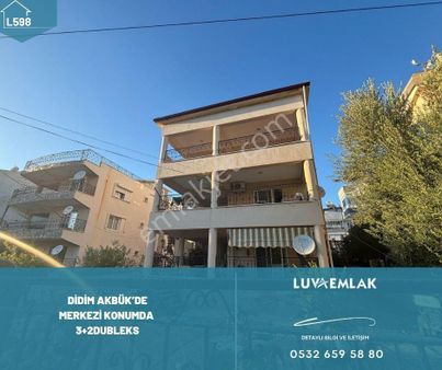 Didim Akbük'te Merkezi Konumda 3+2dubleks