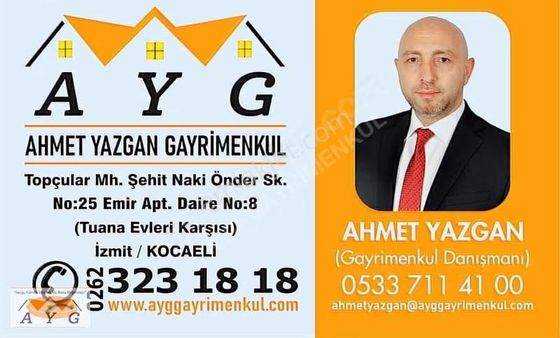 Kocaeli İzmit Orhan Mahallesi Bağçeşme Bölgesi Satılık Daire