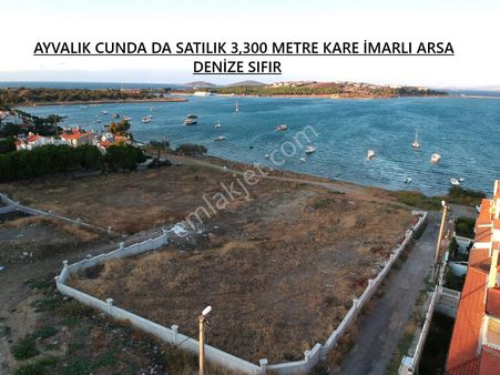 Ayvalık Cunda Da Satılık 3,300 Metre Kare İmarlı Arsa.