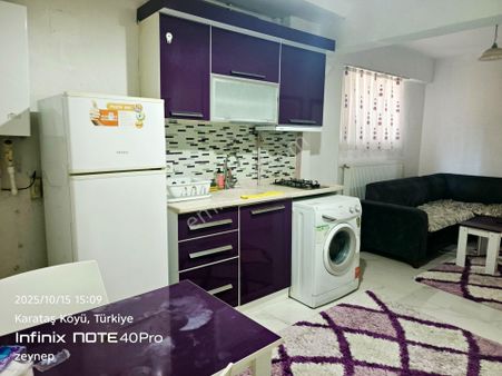 Kz Grup'tan Kınıklı Da 2+1 60m2 Kafelerin İçinde Satılık Eşyalı Apart