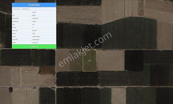 Develi Sindelhöyükte Yatırımlık Arazi