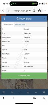 Kalkancıkta Muhtrşem Arazi