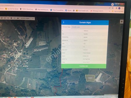 Şen Emlaktan Hendek Şeyhler Köyünde Satılık Tarla Elektrik Su Yolu Olan Önünde Çiftlik Bu