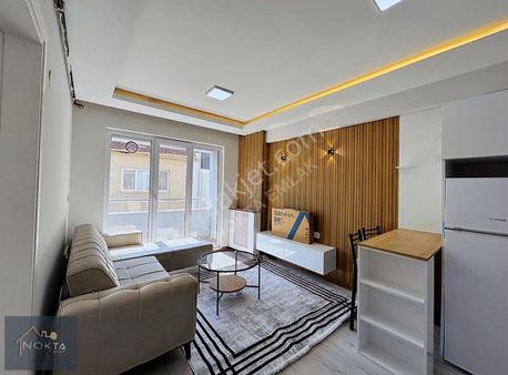 Nokta Emlaktan Sıfır Eşyalı 1+1 Kiralık Daire....