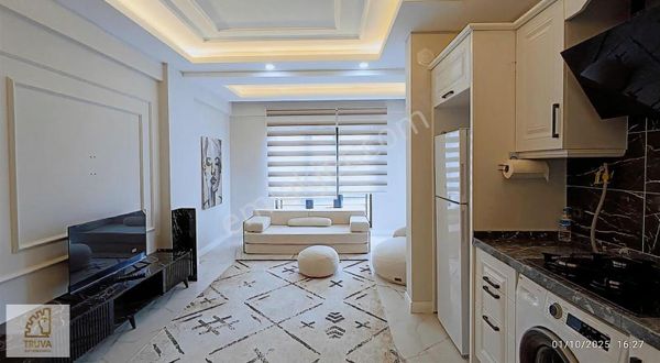 Truva/dan Beypınar Merkezi Konumda 1+1geniş Eşyalı Kiralık Daire
