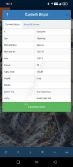 Fazelden Satılık Karabayır Baglarında Sazova Mahallesinde İmarlı Arsa