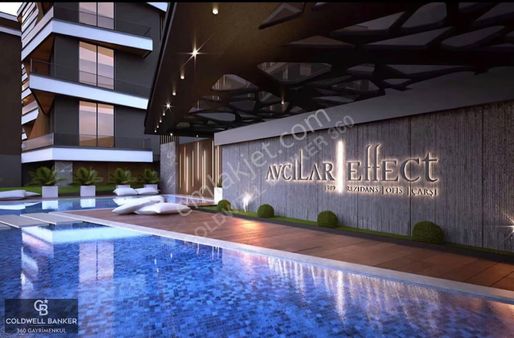 Bornova Avcılar Effect Te Kiralık Eşyalı Balkonlu 1+1 Daire