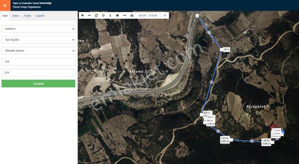 Saygılı Emlak'tan Göykükören'de Satılık Tarla