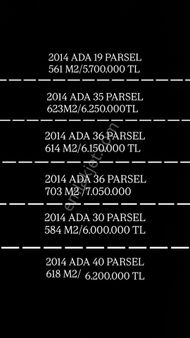 Satılık Konut İmarlı Muhteşem Konumlu 6 Adet Arsa