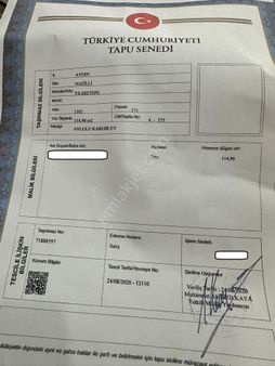 Yıldıztepe Mahallesi Kanal Yolu Alt Tarafında Satılık Arsa