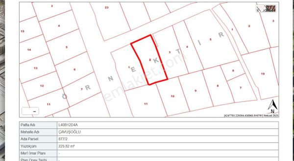 Turanlardan...çavuşoğlunda Sanayinin Bitişiğinde Satılık Arsa!!!
