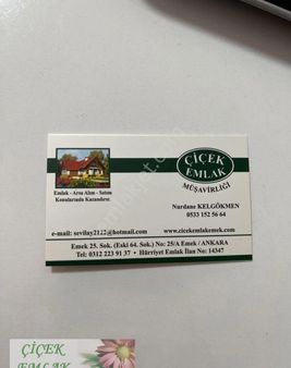 Emek 31.sokak’ta 2. Kat Ön Cephe 2+1 Merkezi Sistemli